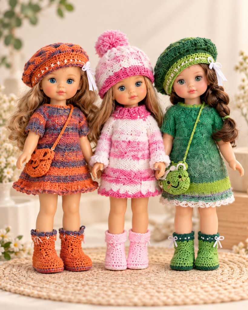 Conjunto naranja teja para Nancy de MI JAULITA